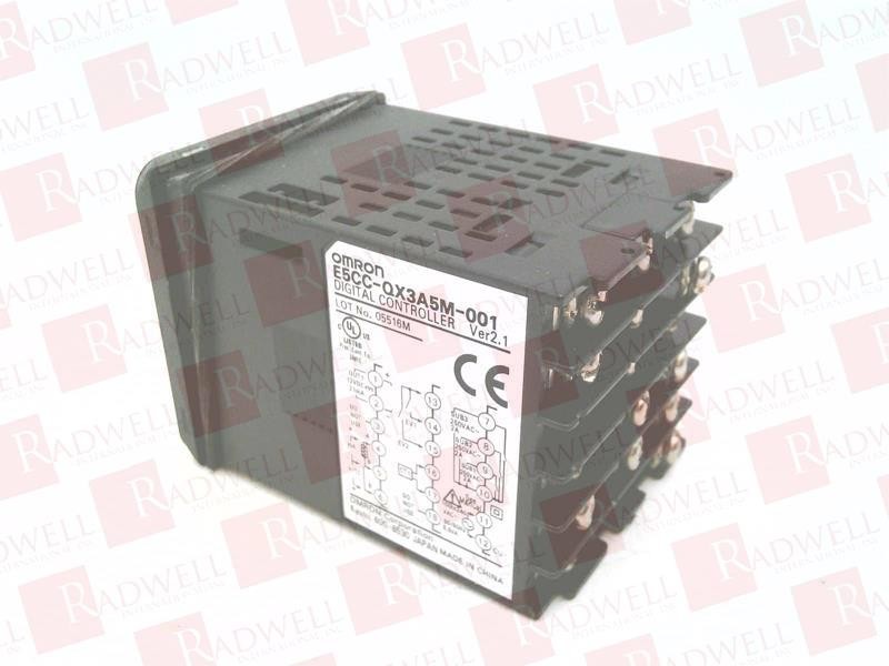 OMRON E5CC-QX3A5M-001 / E5CCQX3A5M001 (USED TESTED CLEANED)