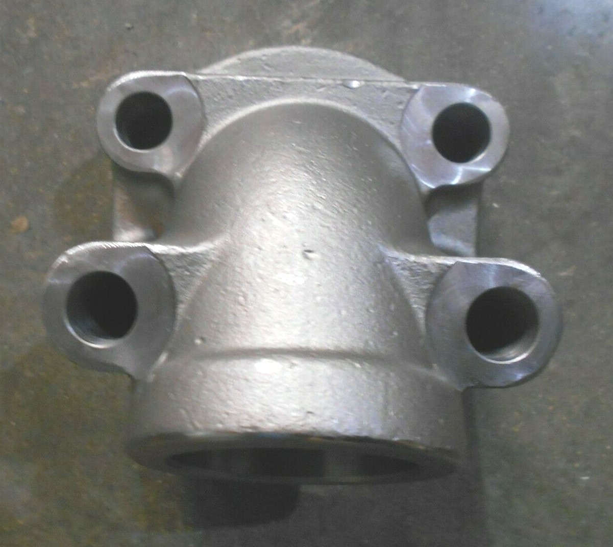 4-bolt Hydraulic Flange Adapter Elbow 22-1/2 degree 2″ID SAE x Socket Weld