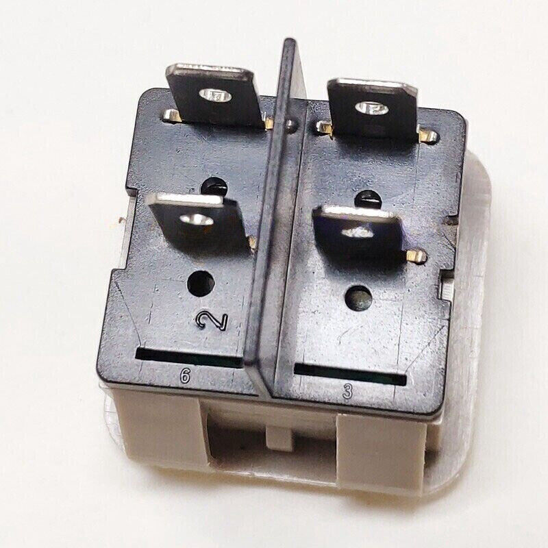 2PC FOR PRONIC R2 Rocker Switch 15A 4 Feet Round Green Light Switch R21-22C-36