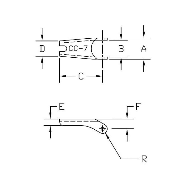 Campbell Chain & Fittings 7506895 Replacement Latch For 1/2 In Regular And
