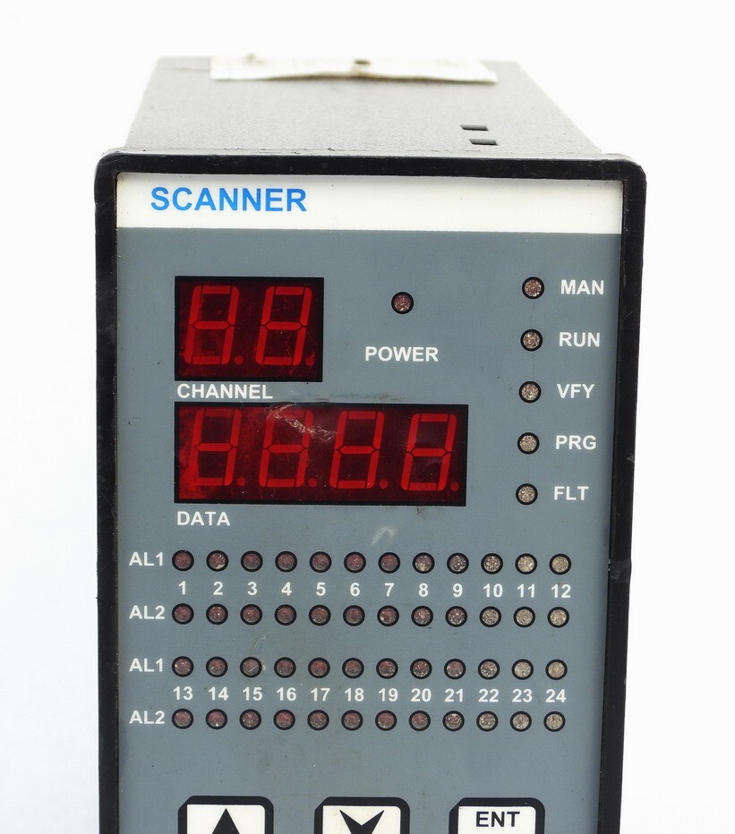 MASIBUS MODEL 85XX FIX 24CHANNEL DIGITAL TEMPERATURE SCANNER CONTROLLER
