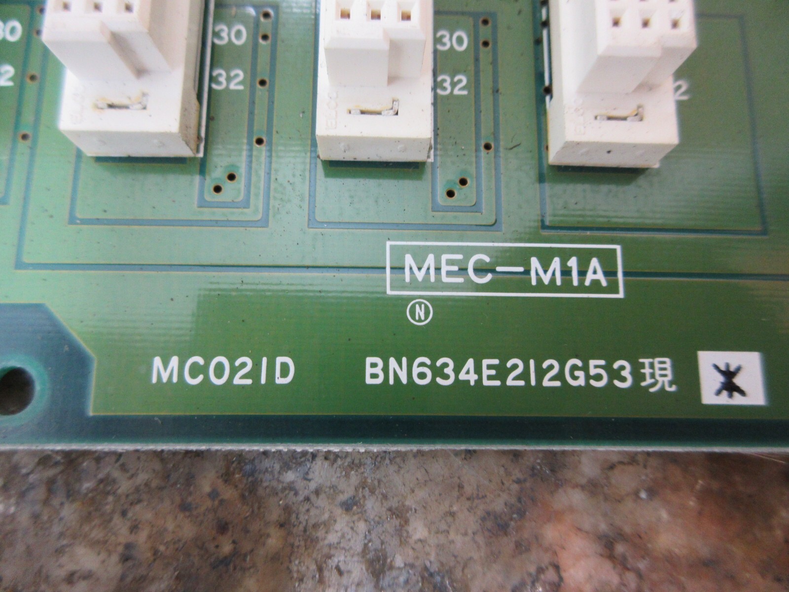 1996 MITSUBISHI CX-20 EDM MC021D BN634E212G53 CNC