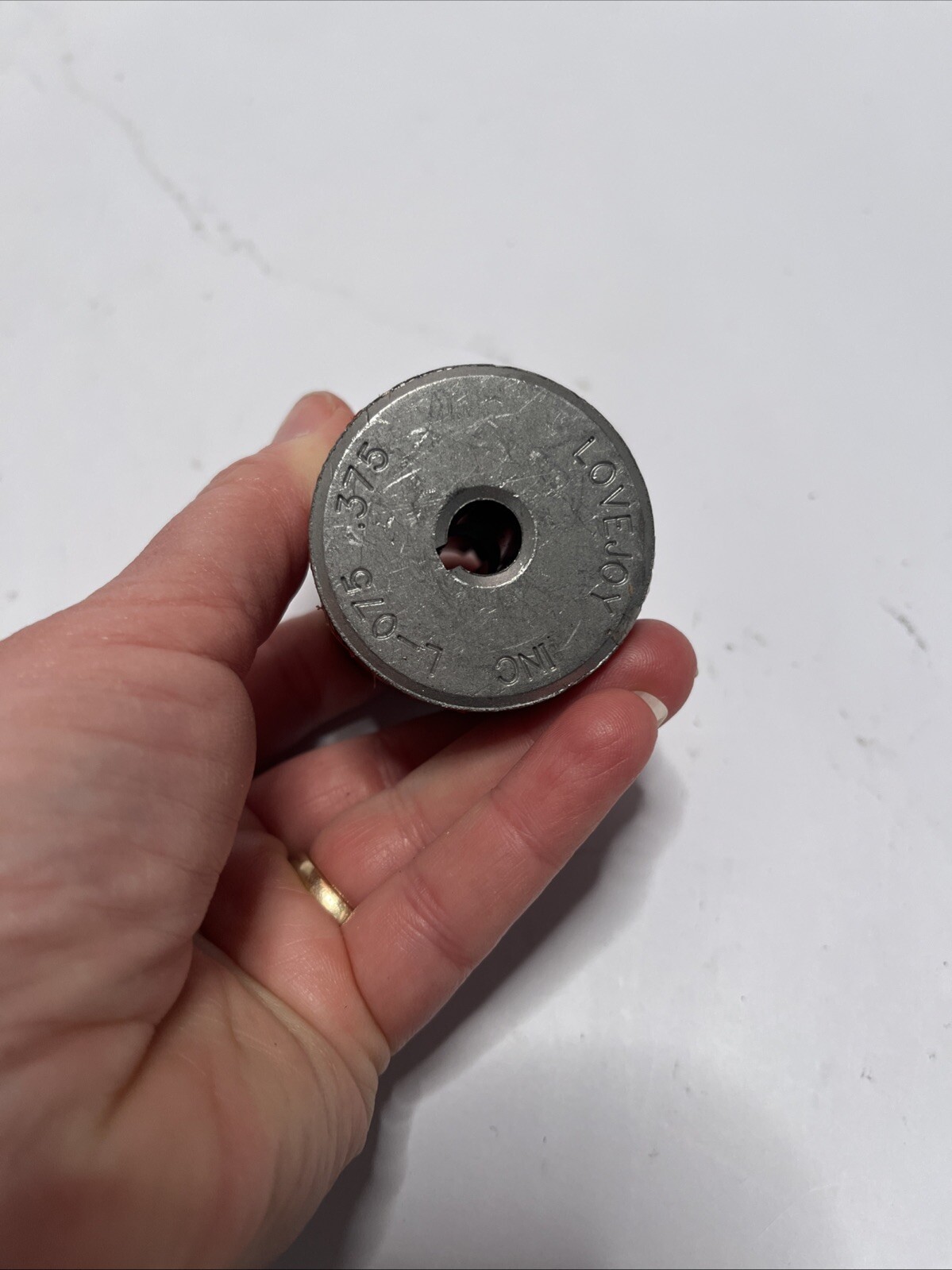 LOVEJOY L-075 .375 L075.375 Jaw Coupling Hubs With Spider Insert NEW