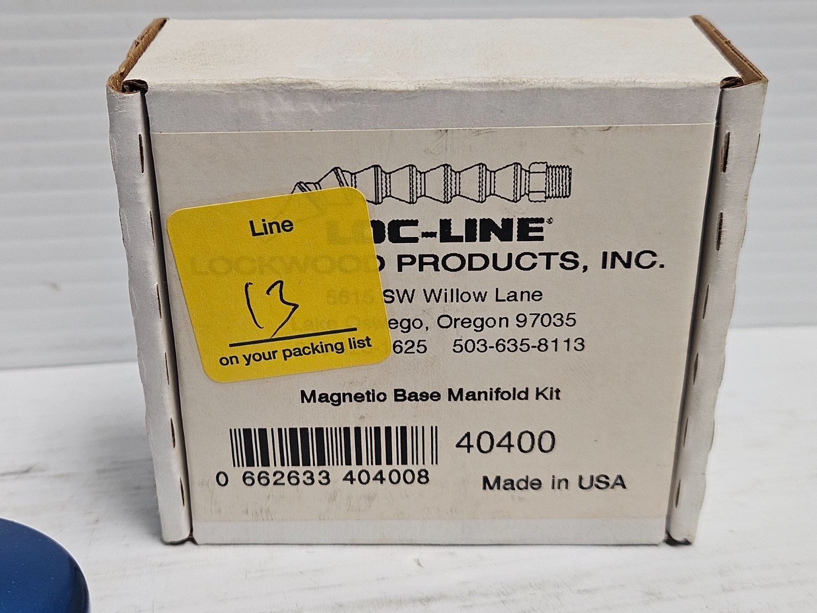 Loc-Line 40400 Magnetic Base Manifold Kit New