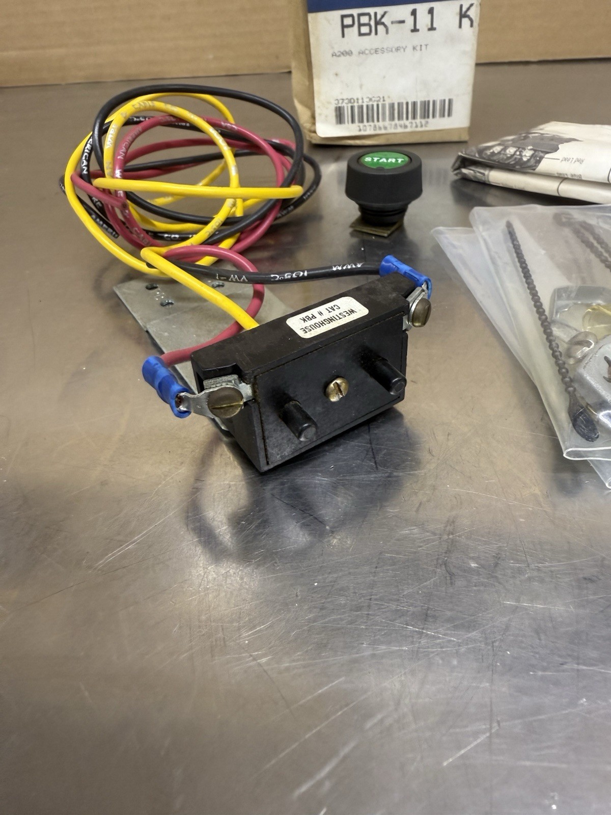 Westinghouse PBK-11 Kit A200 Accessory Kit New Old Stock Missing Stop Button
