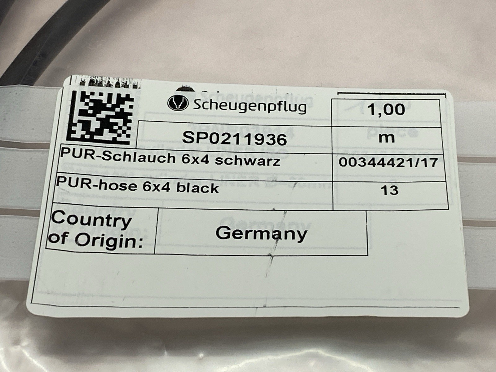 Scheugenpflug SP0211936 PUR-Hose 6×4 Black