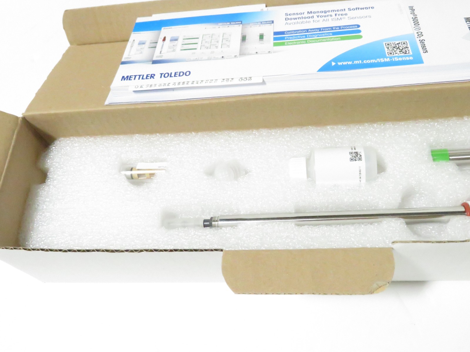 Mettler Toledo InPro 5000i /12/220 CO2 Sensor NEW IN BOX 2022 w/ MTCs