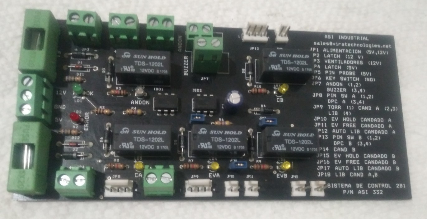 ASI Industrial ASI332 Control board