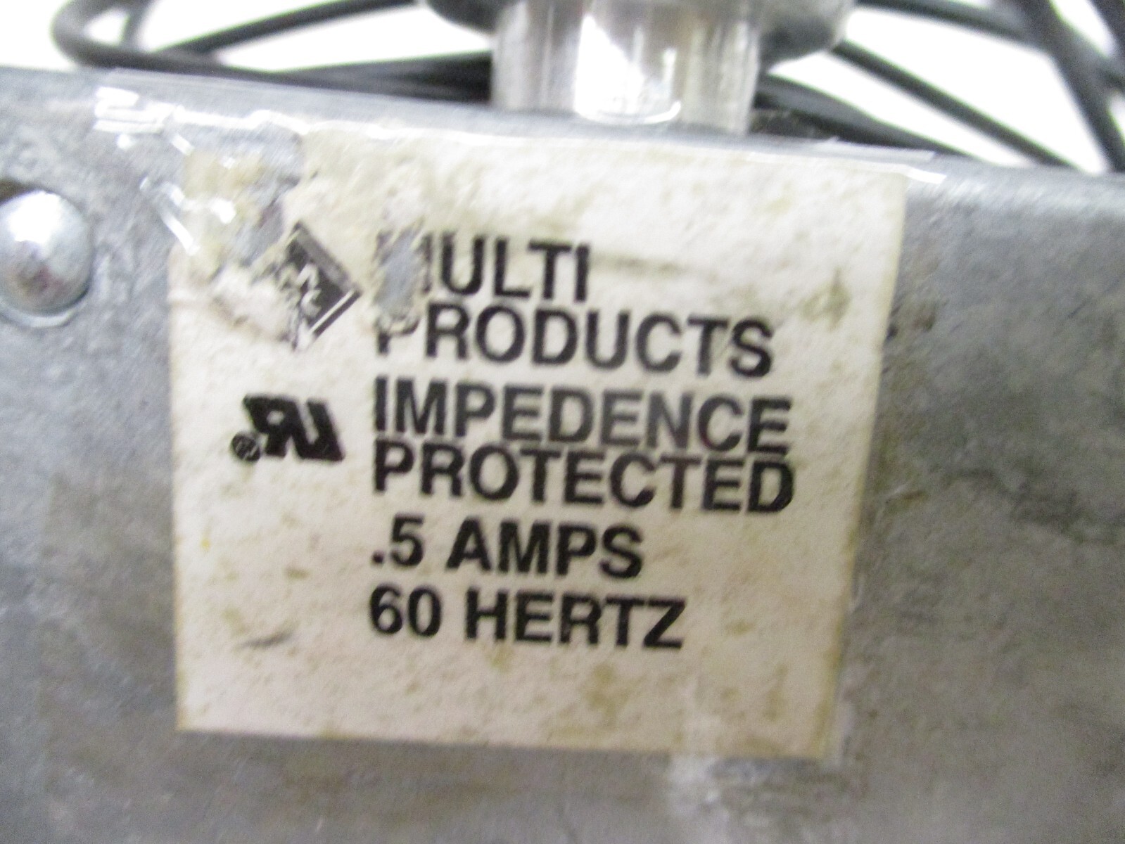 Multi Products Actuator .5 Amps 60 Hertz 440 Volts A6085WVS