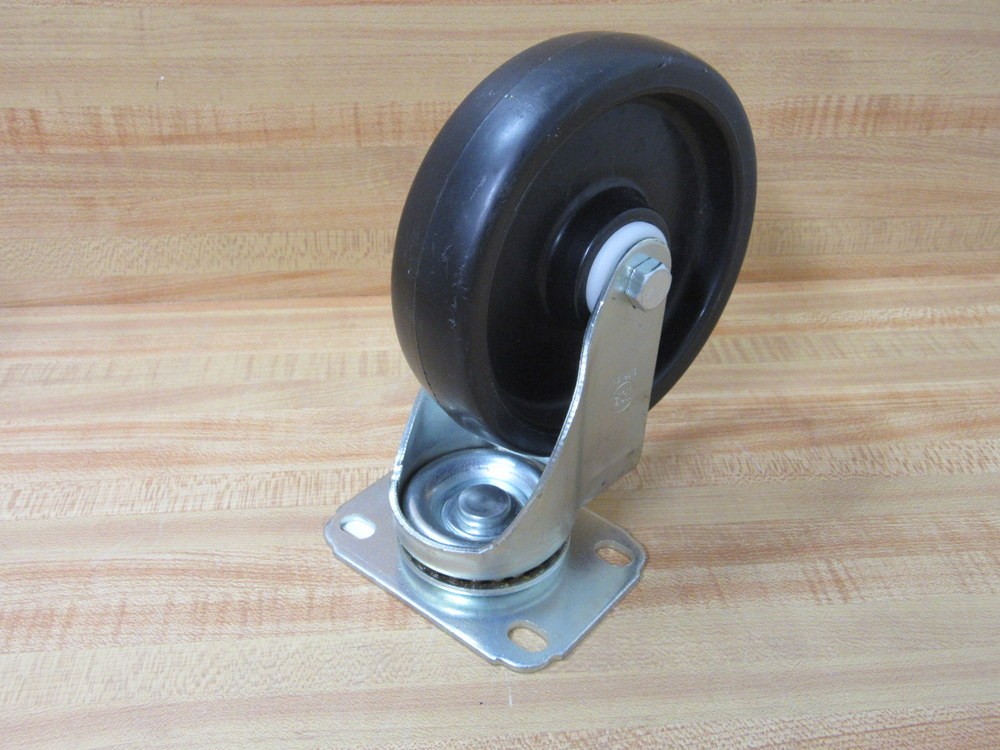Grainger 4W913 Sanitary Plate Caster 4W913B (Pack of 2)