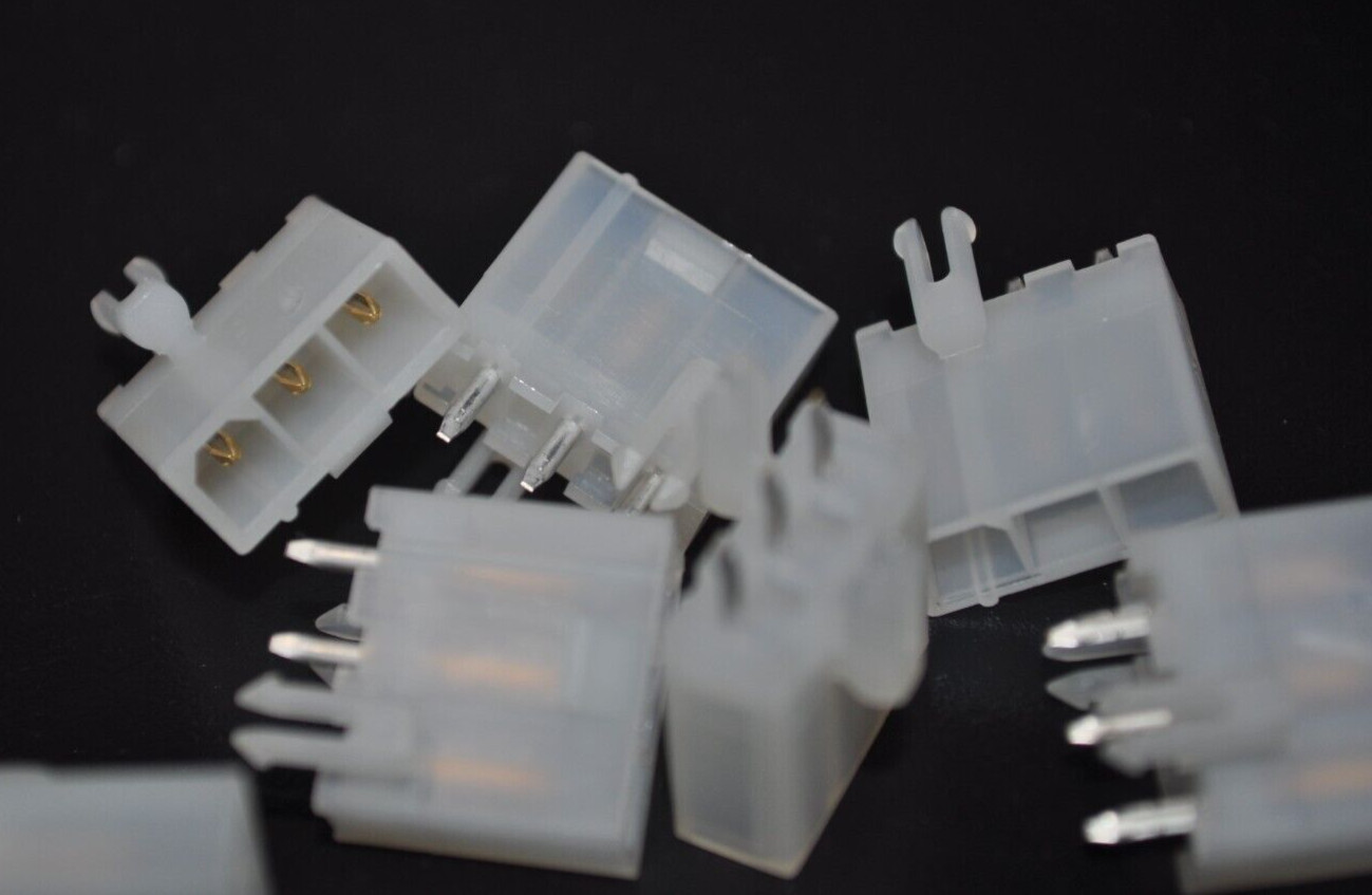 Lot of 7 NEW MOLEX 39-30-2031 CONNECTORS 3-Position Pin Header