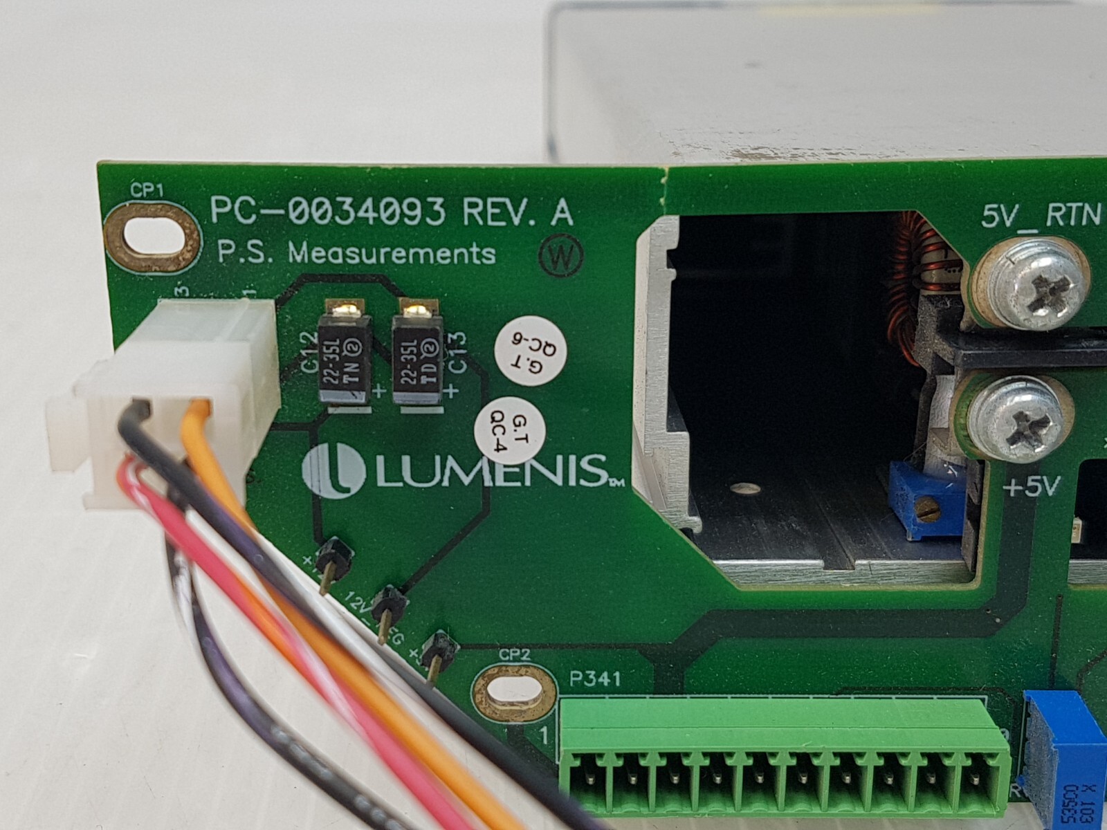 LUMENIS PC-0034093-A, ED0034094-A EXCELSYS XGEN XVC555578-P02 POWER SUPPLY