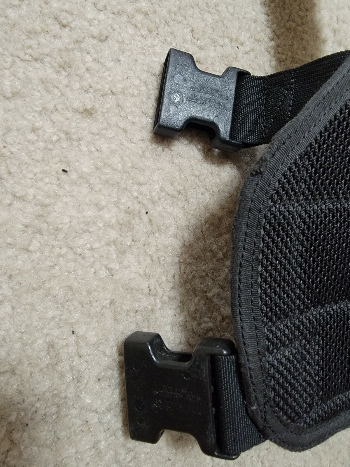 Soc Rig Handgun Holster Black RH M9/92-F 5107 Drop-leg