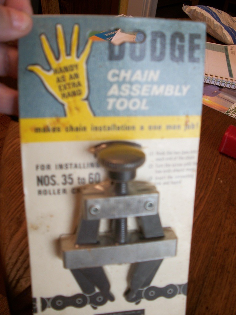 Dodge Chain Assembly Tool For No. 35 – No. 60 Chain Made in USA BNIP