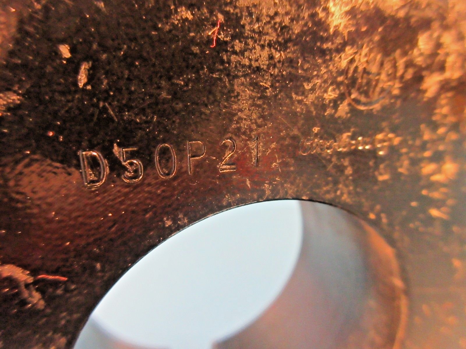 Browning D50P21 Roller Chain Sprocket, Split Taper, Bushed, 2 Strand