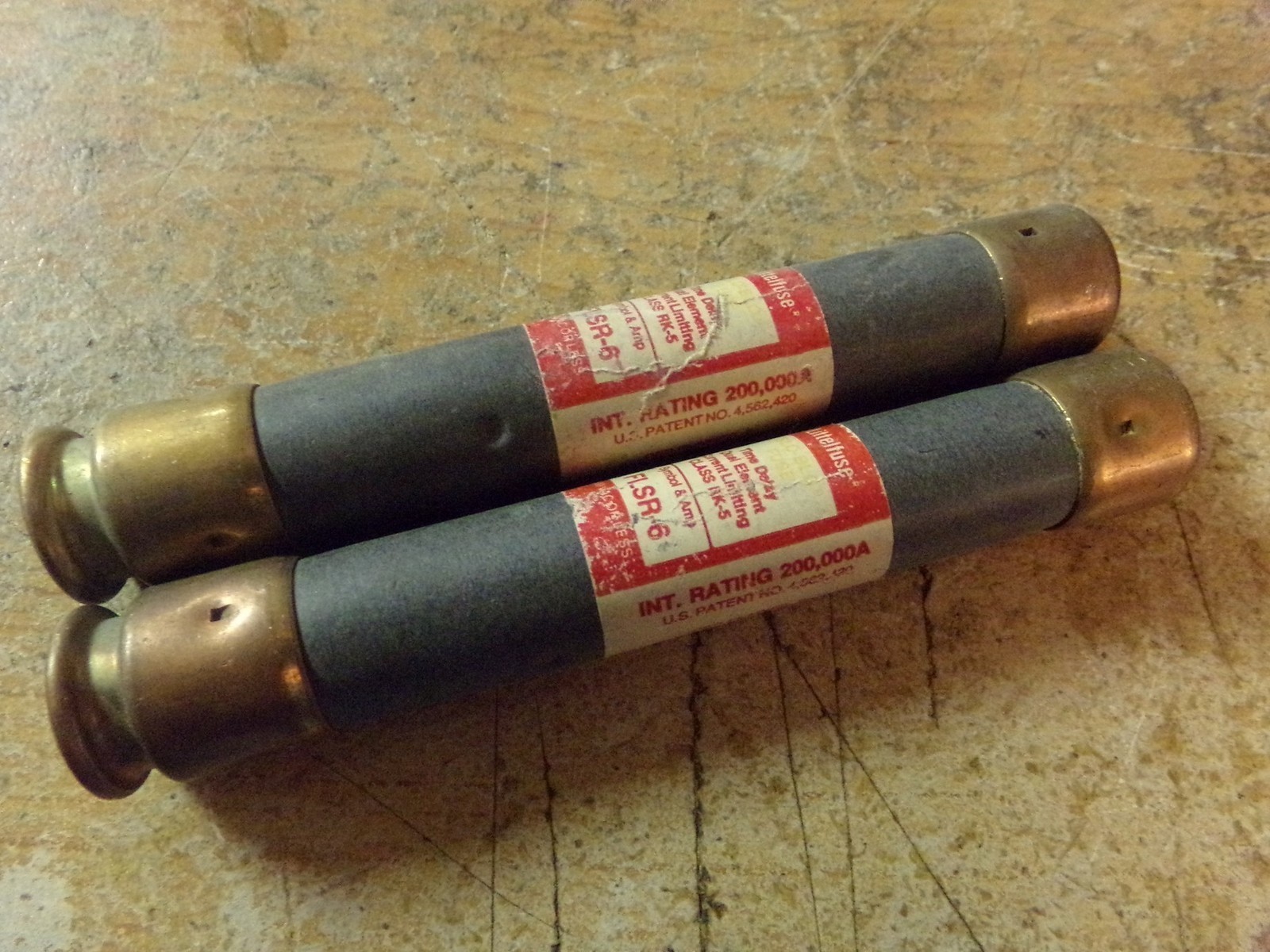 LIttelfuse FLSR-6 6A 6-Amp Fuses, lot of 2 *FREE SHIPPING*
