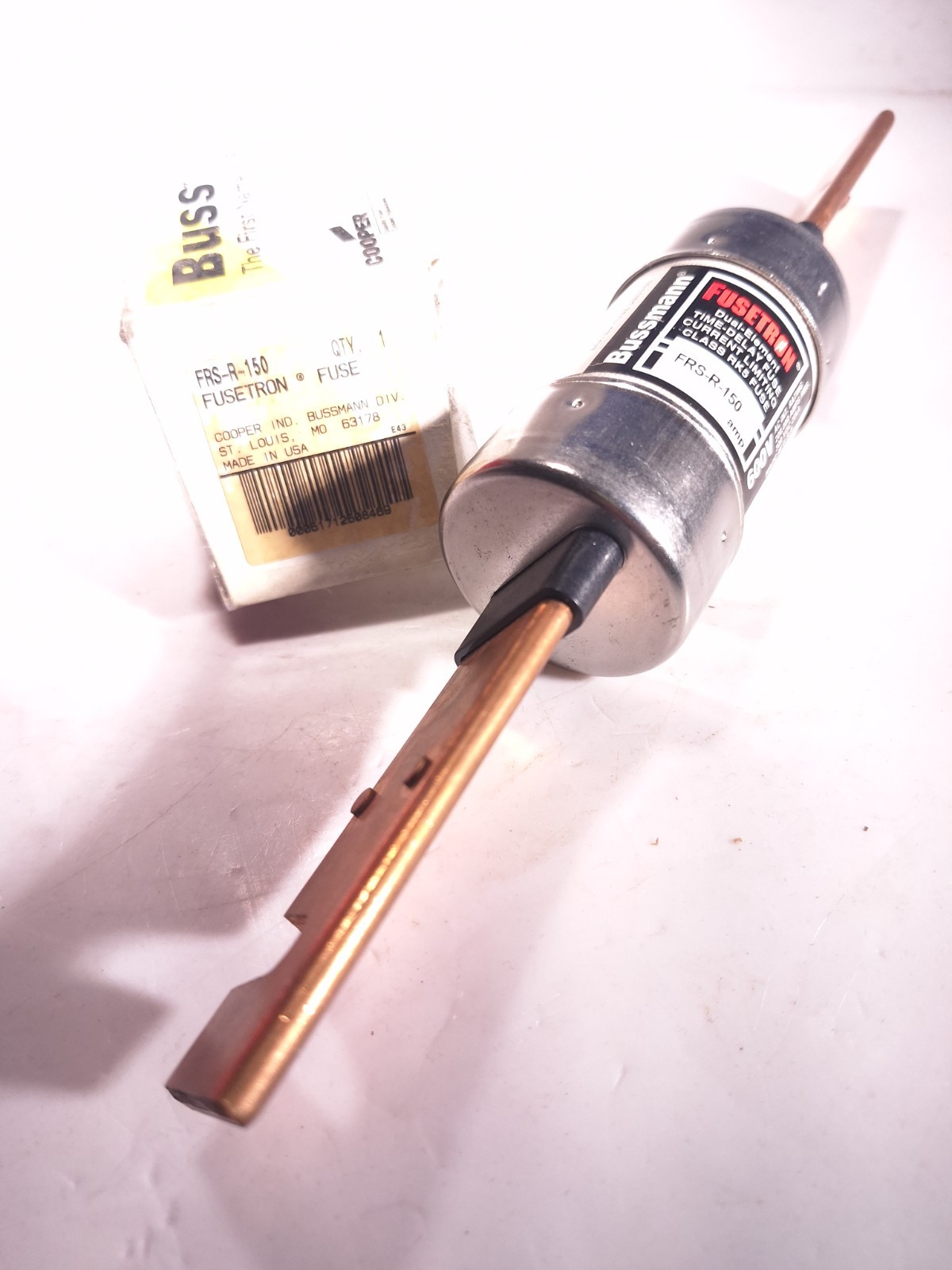 COOPER BUSSMANN FRS-R-150 CURRENT LIMITING TIME DELAY FUSE RK5 150A