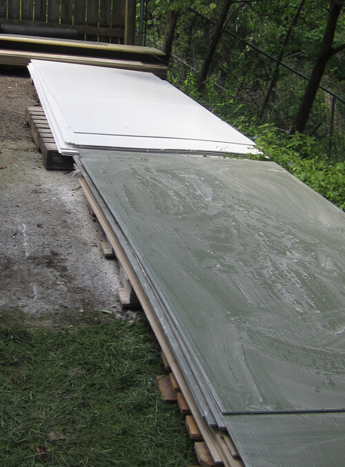 Fiberglass Sheet 1/8″ – White cut to size, sold by sq ft