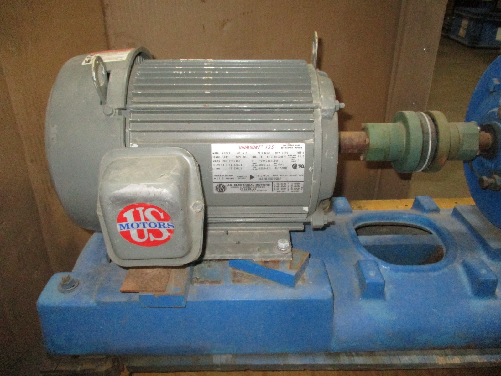 Unimount 5HP Electric Pump Enclosed High Efficient Motor Goulds Pump 52997PRX