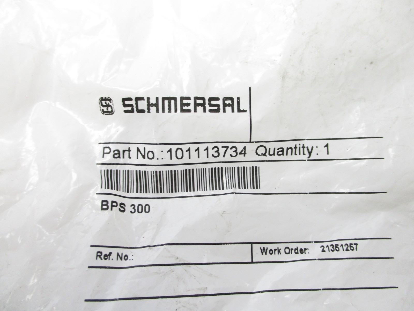 SCHMERSAL 101113734 BPS300 NSMP