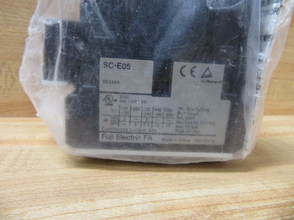 Fuji SC-E05-110VAC Contactor SCE05110VAC