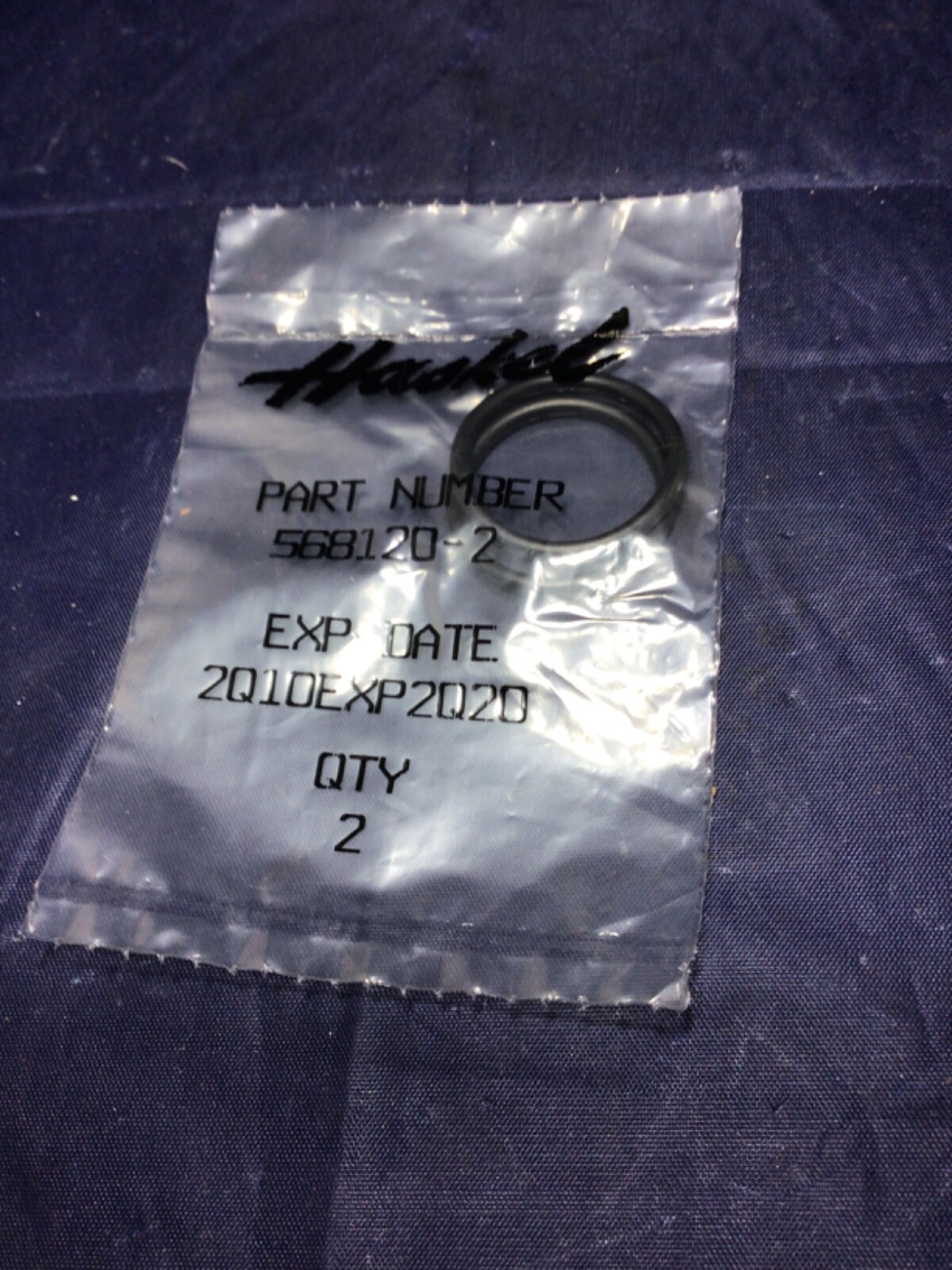 Haskel O Ring Part Number 568120-2 New in Factory Sealed Package Set of 2
