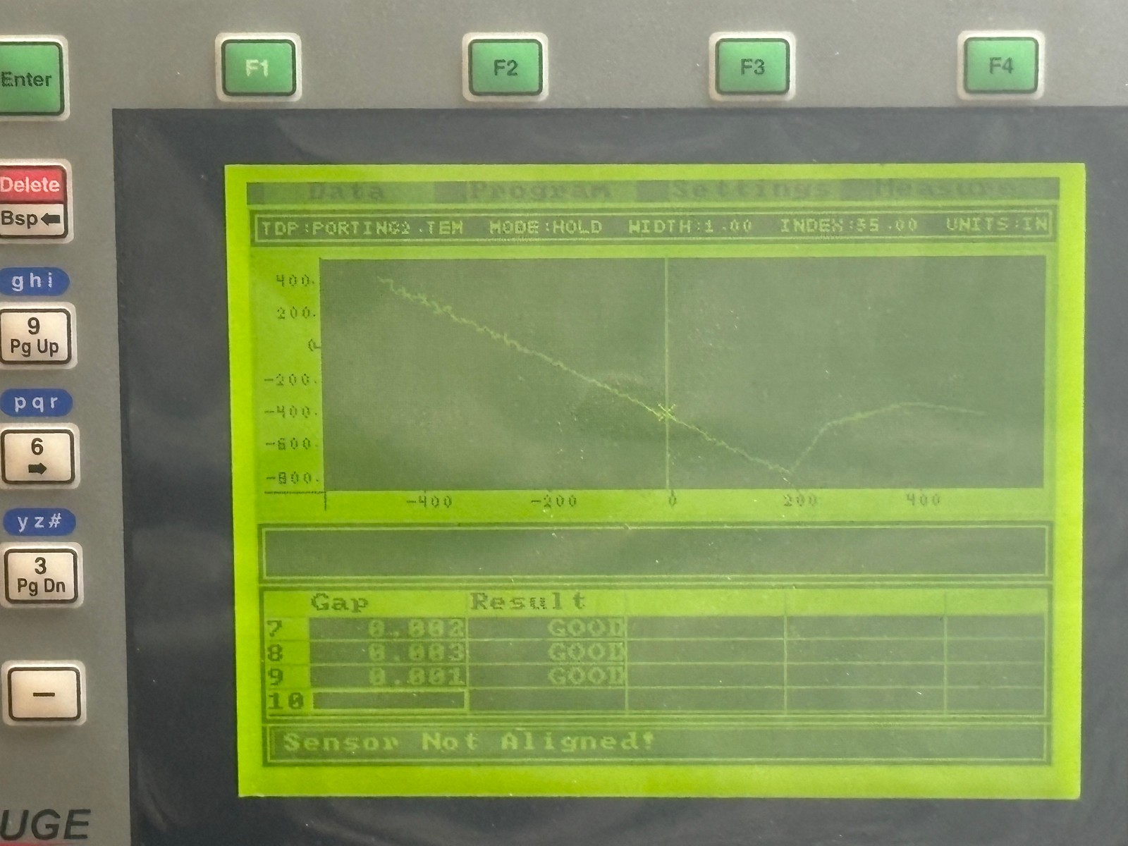 Lasergauge 1000-B2 Laser Profile Measurement System Optical Metrology***TESTED**