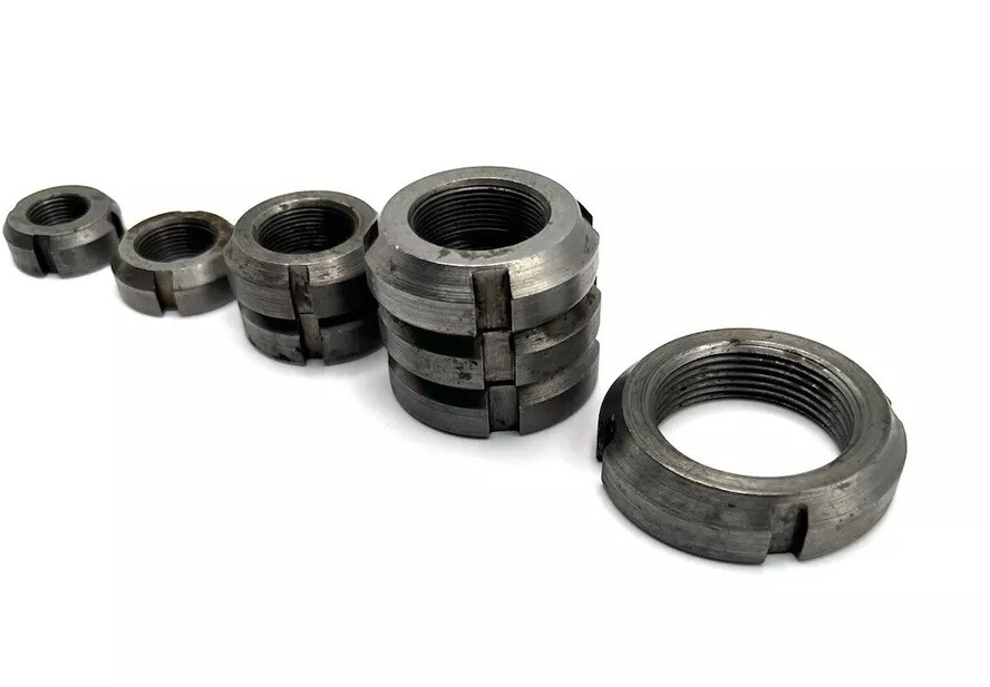 Bearing Locknuts Lot Industrial Shaft Lock Nuts Assorted Sizes KM Style