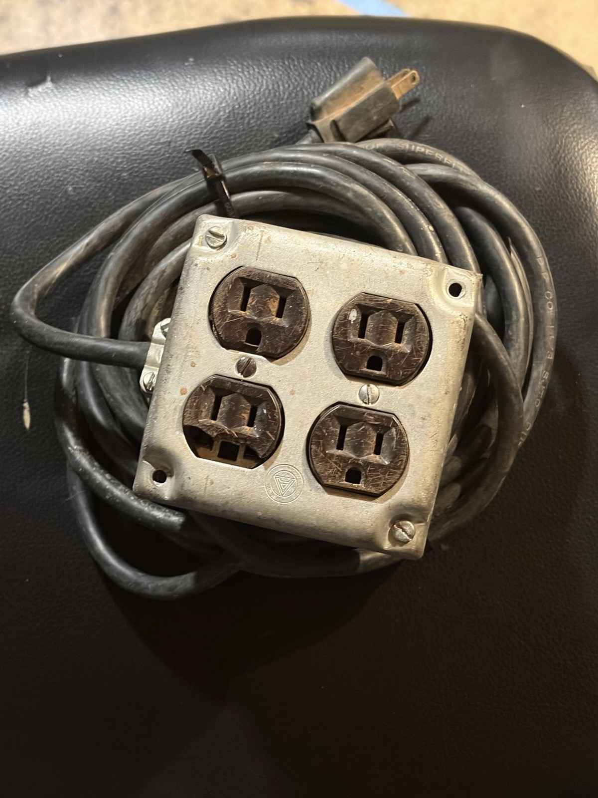 Outlet Quad box Extension Cord
