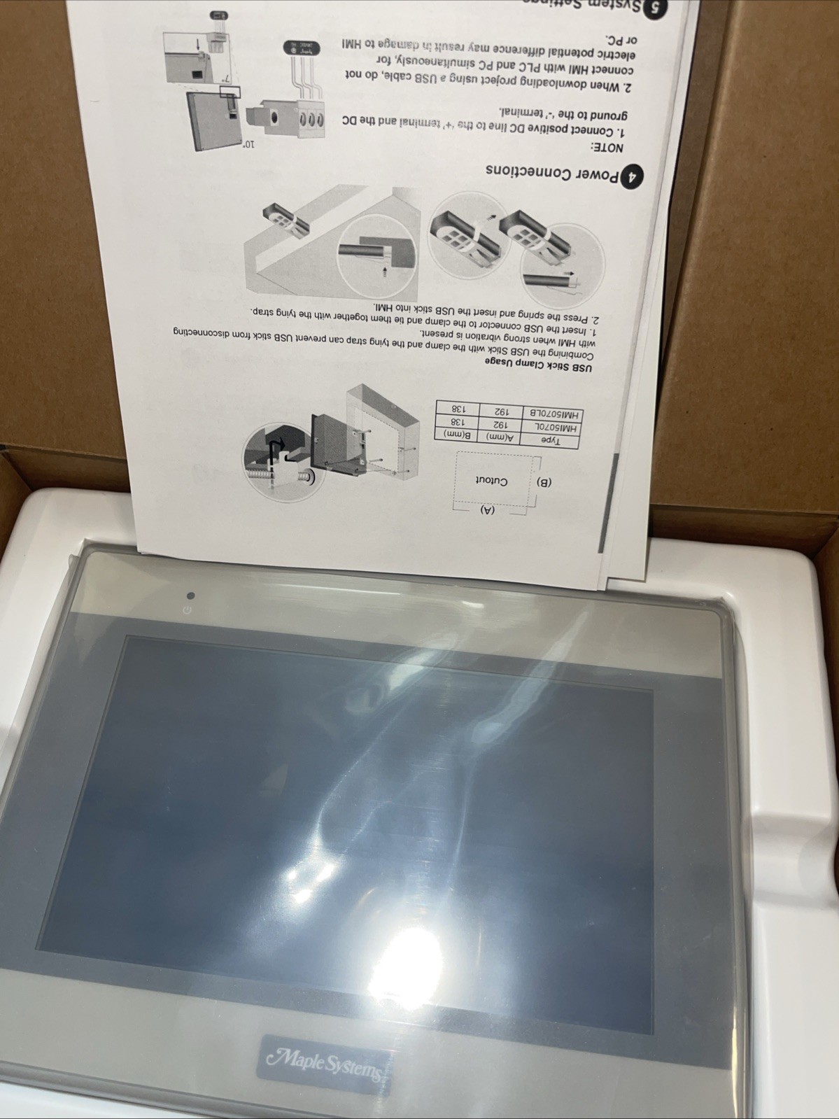 MAPLE SYSTEMS CMT2128X / CMT2128X (NEW)