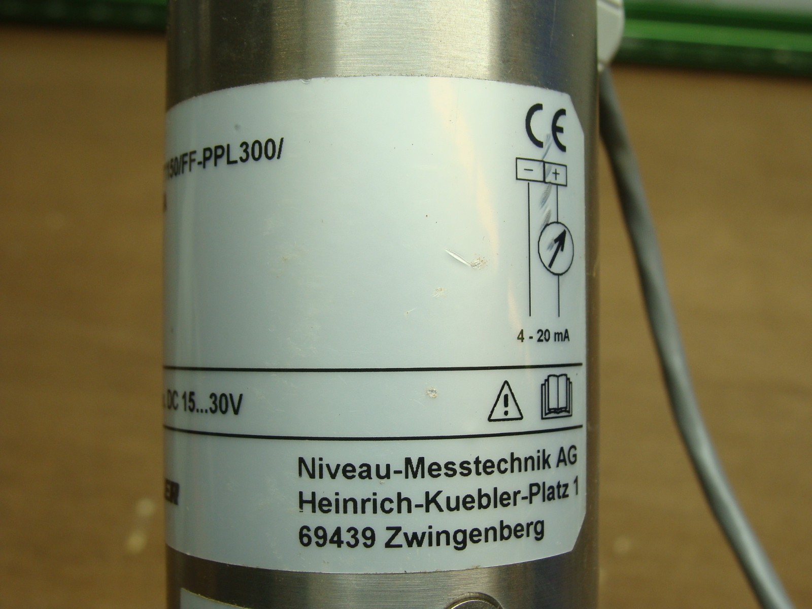 KSR KUEBLER LEVEL SENSOR FLM FFG-TN-FPP2″/150/FF-PPL300/M180/20-PP55A