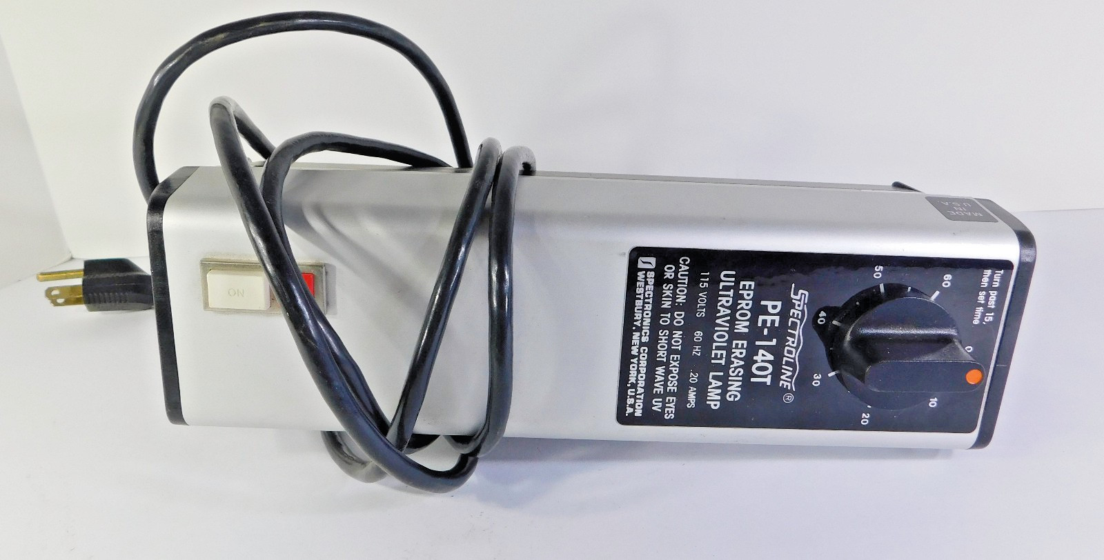 Spectroline PE-140T EPROM Erasing Ultraviolet Lamp