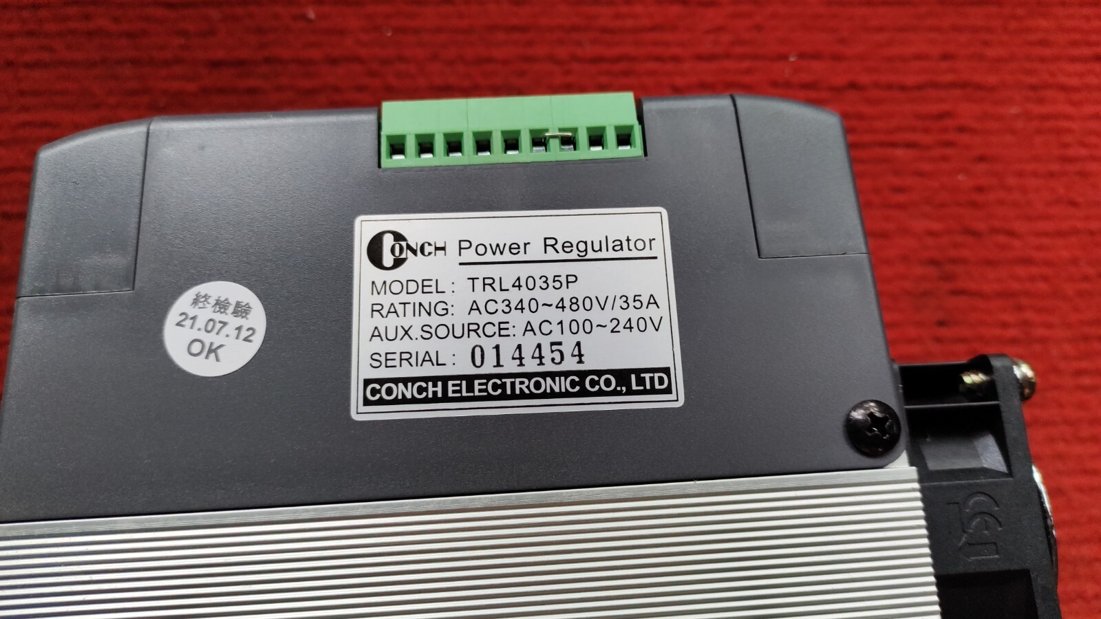 P:T69 CONCH TRL-4035P AC100~240V Power Regulator Heating Controller