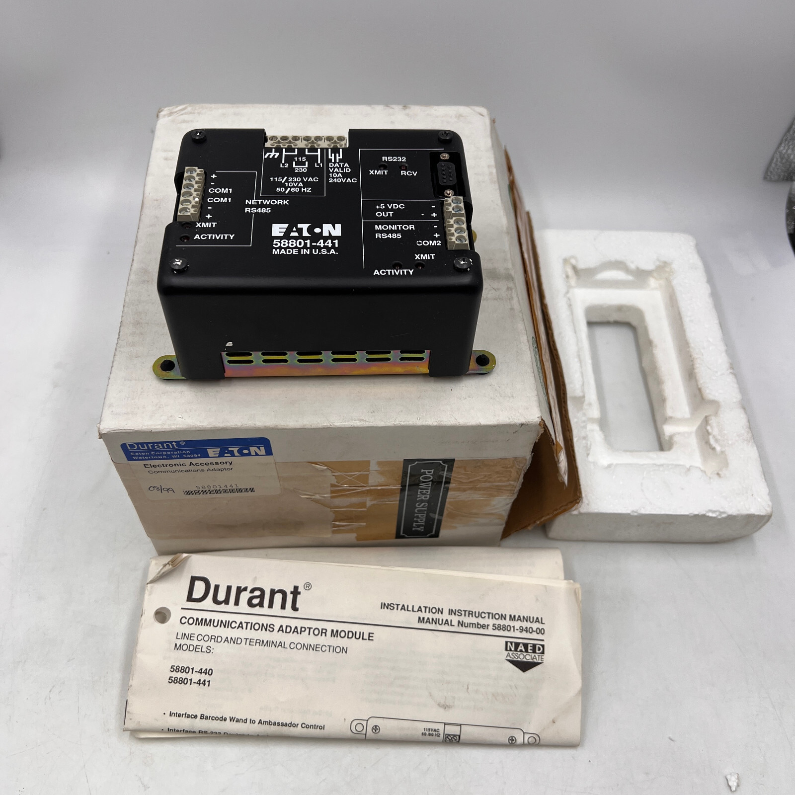 NEW EATON CORPORATION 58801-441 COMMUNICATION ADAPTOR MODULE STOCK