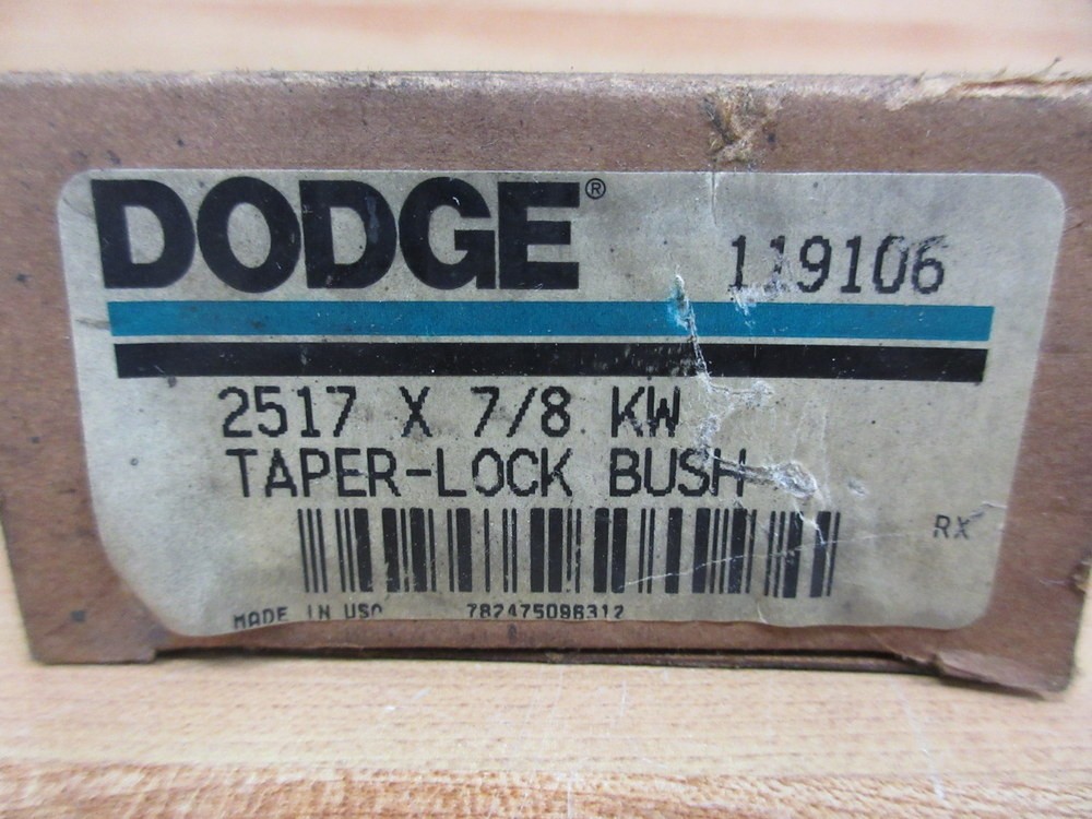 Dodge 2517X7/8 KW Bushing 2517X78KW Some Shelf Wear