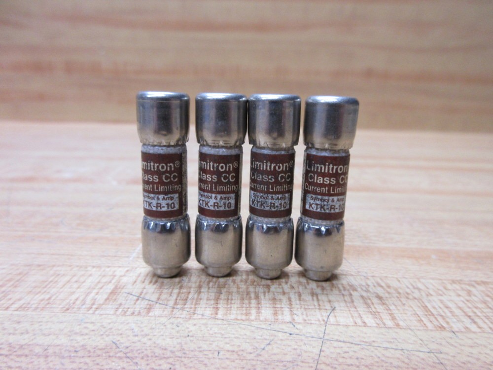 Buss KTK-R-10 Bussmann Fuse Cross Ref 4XC25 (Pack of 4)