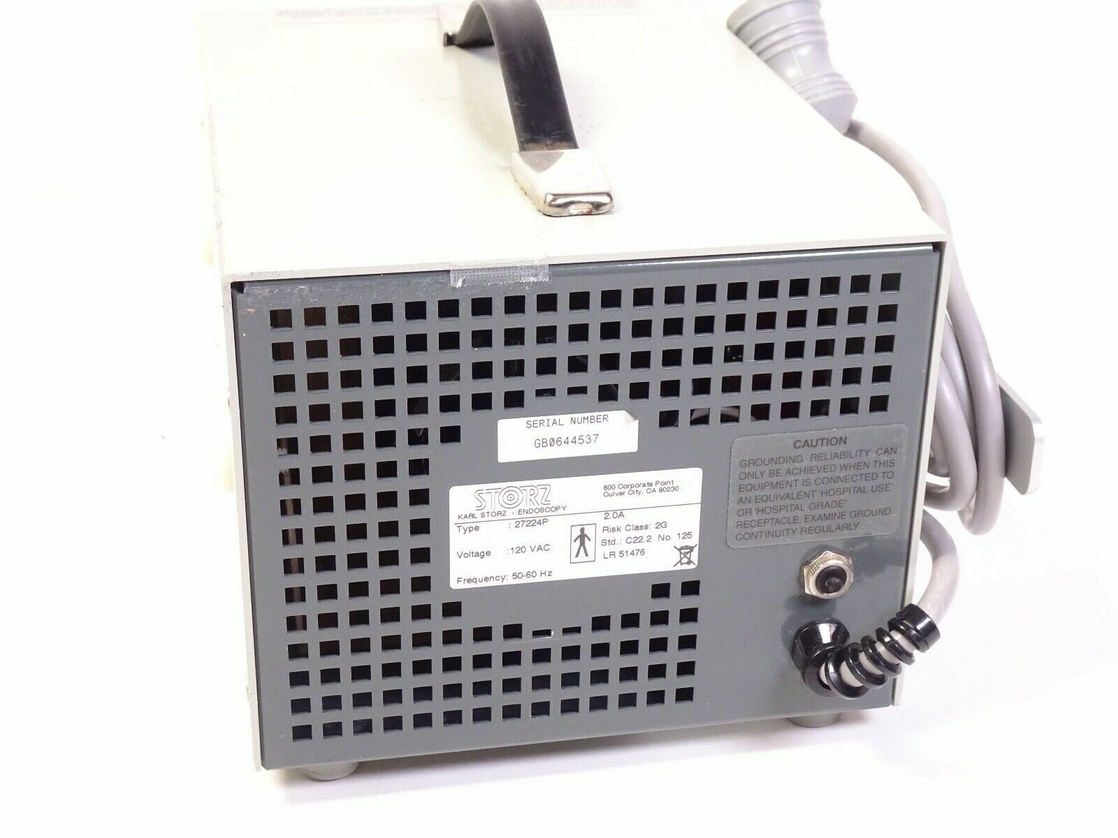 KARL STORZ 27224P ENDOSCOPY CONTINUOUS FLOW PUMP