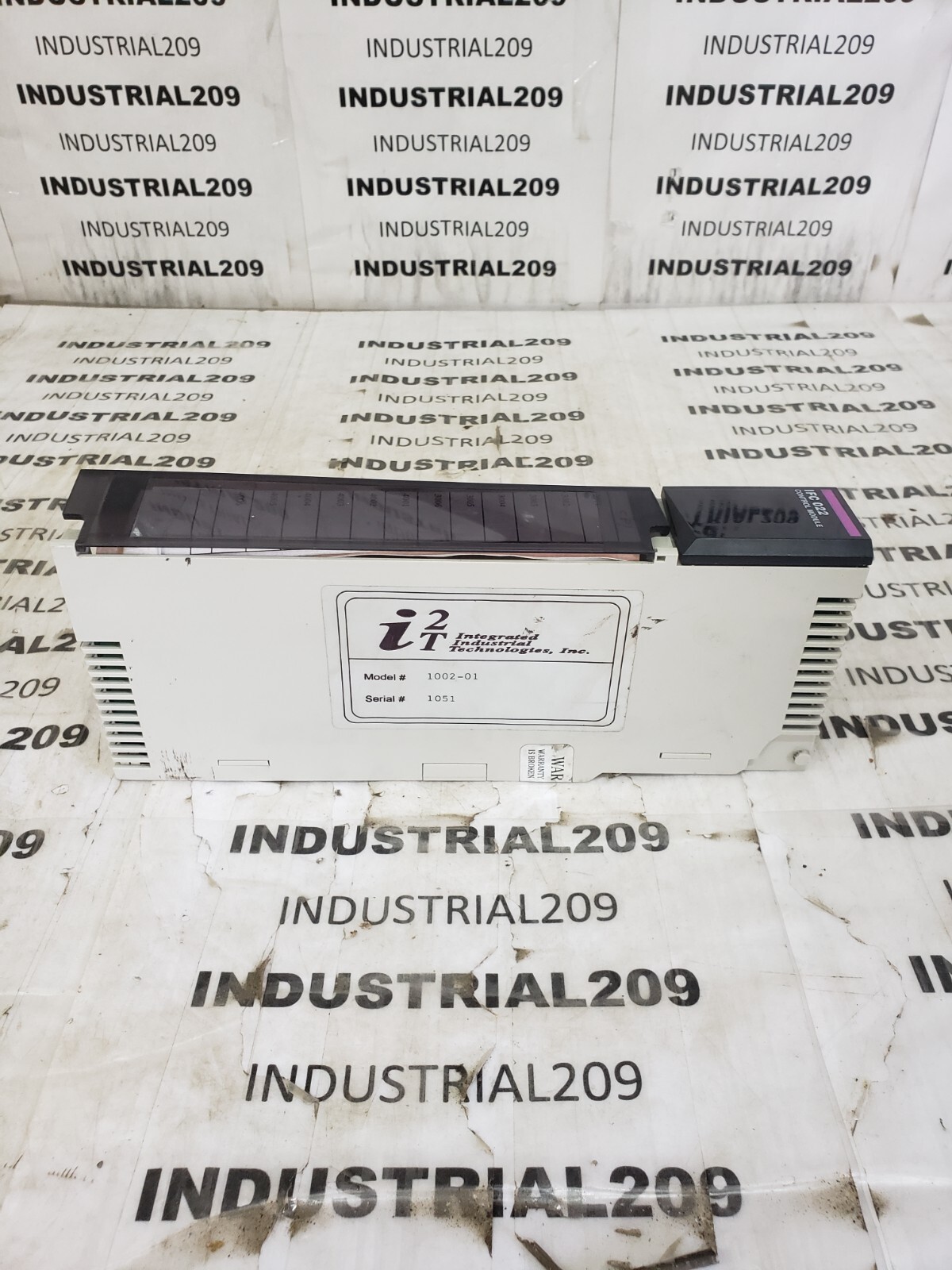 INTEGRATED INDUSTRIAL TECHNOLOGIES 1002-01 CONTROL MODULE
