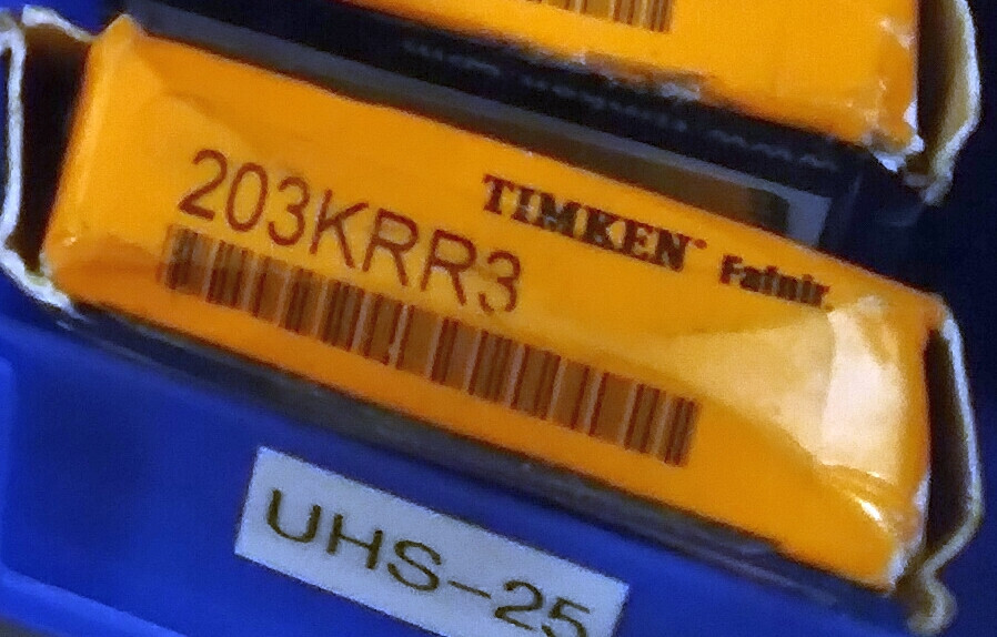 1 NEW TIMKEN 203KRR3 RADIAL DEEP GROOVE BALL BEARING NIB ***MAKE OFFER***