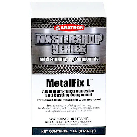 Abatron Mtfxl1 Putty, 1 Lb Container Size, Pail, Metalfix P, Gray