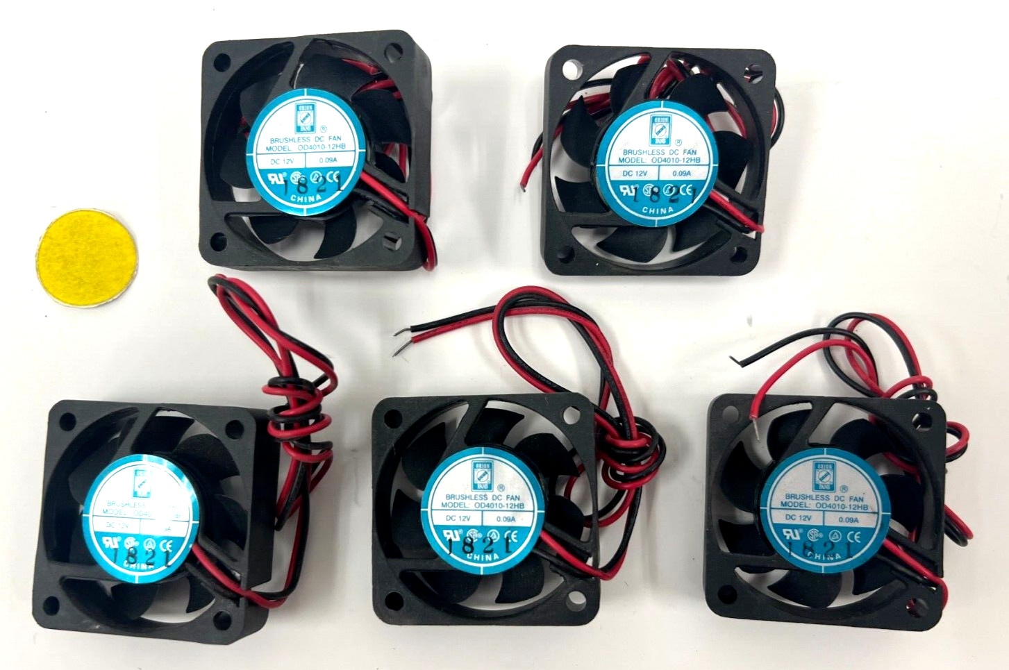 ORION FANS OD4010-12HB BRUSHLESS DC FAN *** LOT OF 5 ***
