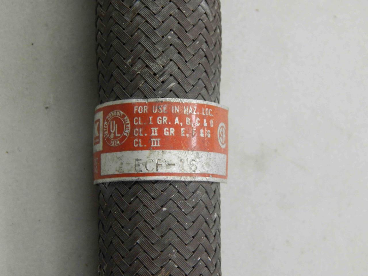#38 Killark ECF-16 Bronze Flex Coupling ​1/2″ x 6″