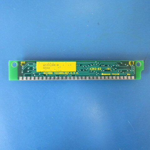 MICRON MT2D18M-8 Qty of 1 per Lot 1MX8 FAST PAGE DRAM MODULE, 80ns, SMA30