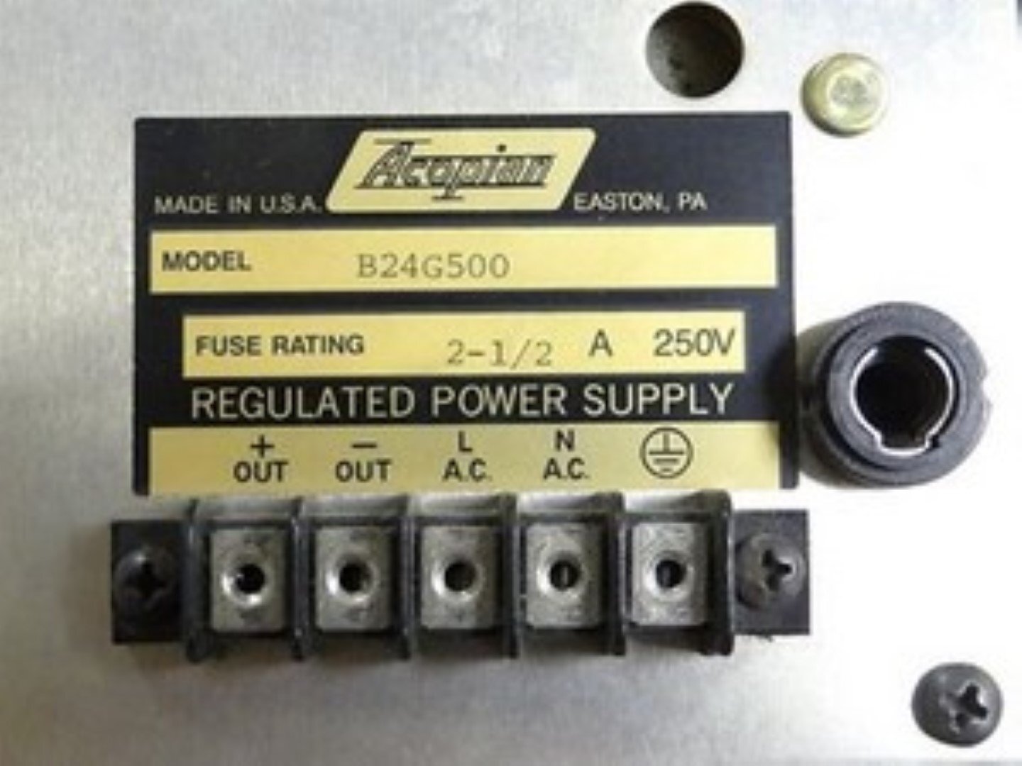 Acopian B24G500 Power Supply