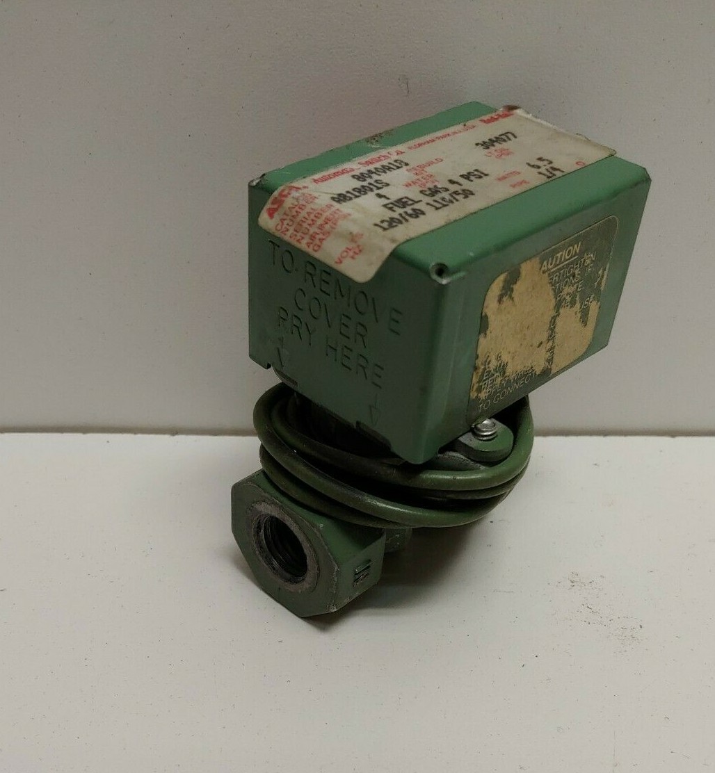 GUARANTEED! ASCO 120V 6.5W 1/4″ NPT SOLENOID VALVE 8040A18