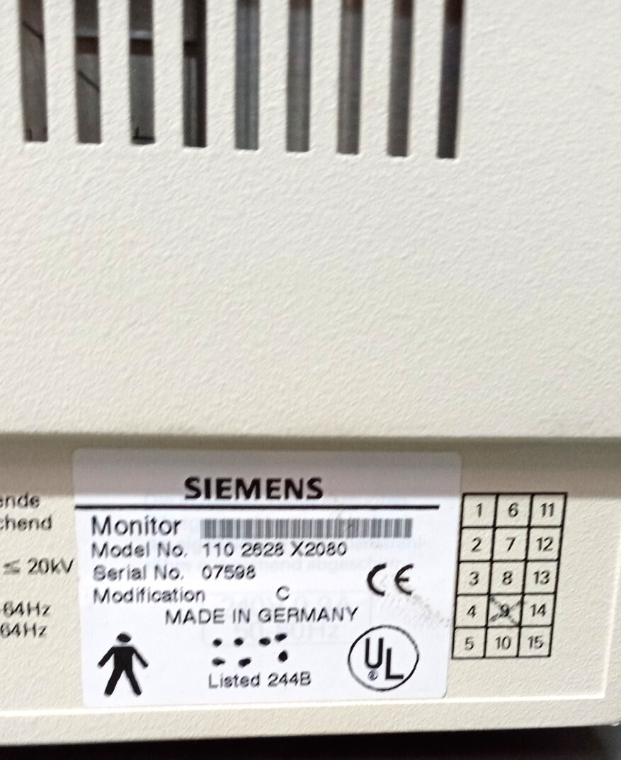 Siemens 1102628 X2080 SIMOMED N 44CM 100/120HZ Monitor