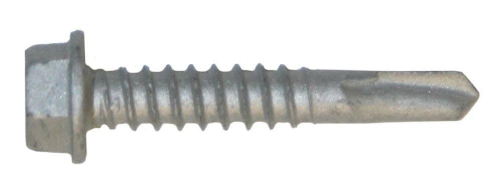 Pro Twist Screws 12 X 1-1/4 Zinc Hex Washer Hd #3 S/d 3000 Screws New