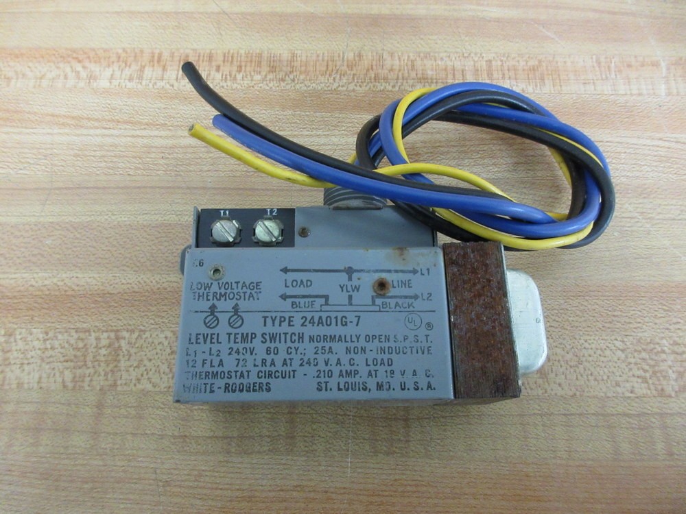 White-Rodgers 24A01G-7 Heat Relay 24A01G7