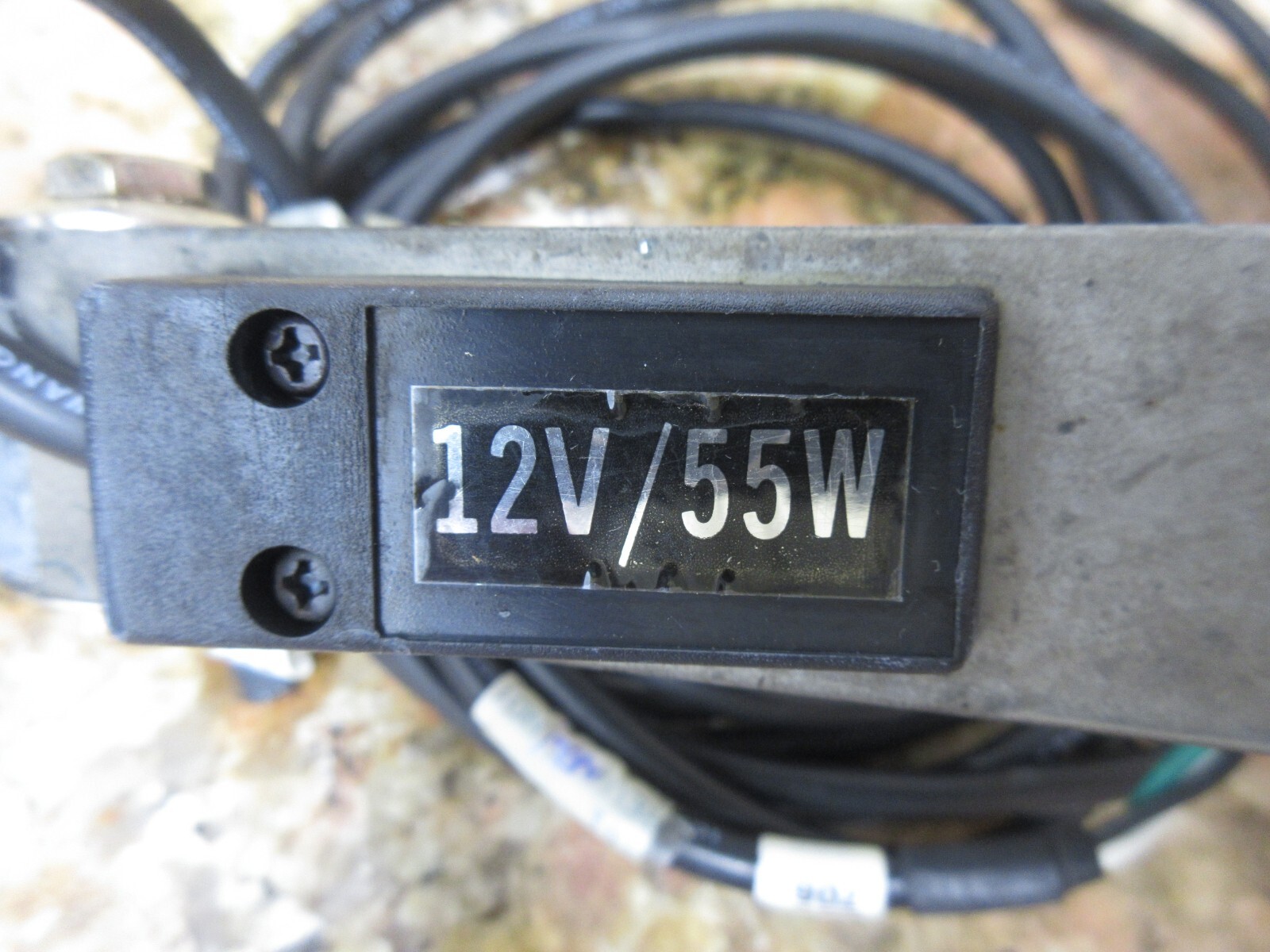 1998 CINCINNATI ARROW 500 CNC MILL WORK LIGHT SAFETY LAMP 12V/55W CNC