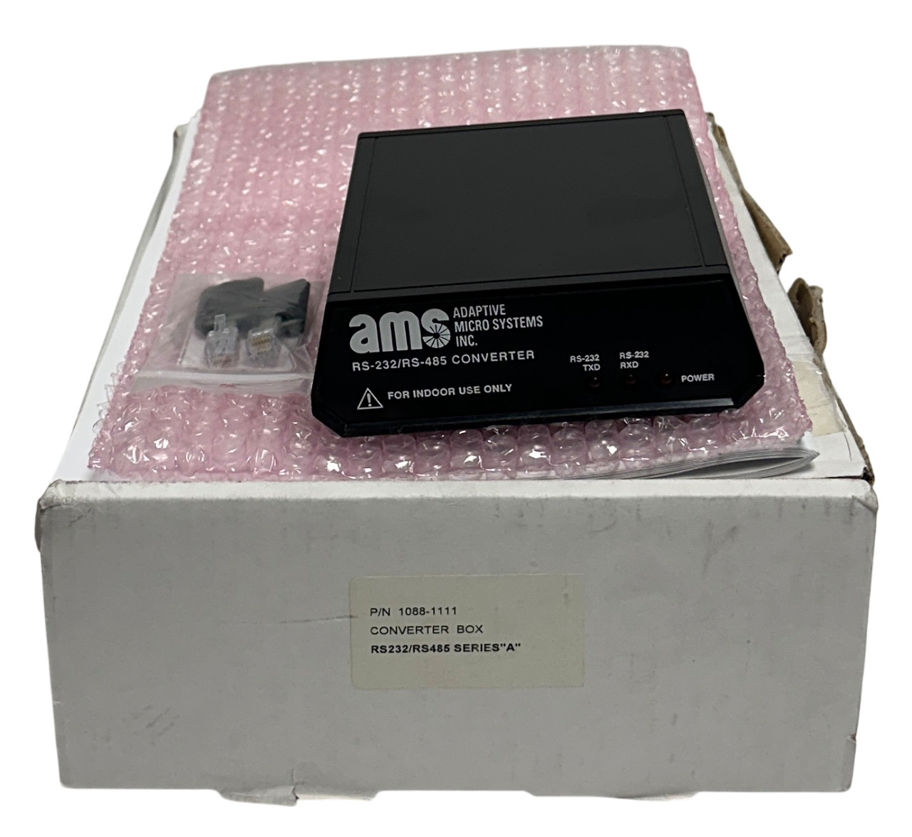 ADAPTIVE MICRO SYSTEMS AMS 1088-1111 / 10881111 RS-232/RS-485 CONVERTER BOX NSMP